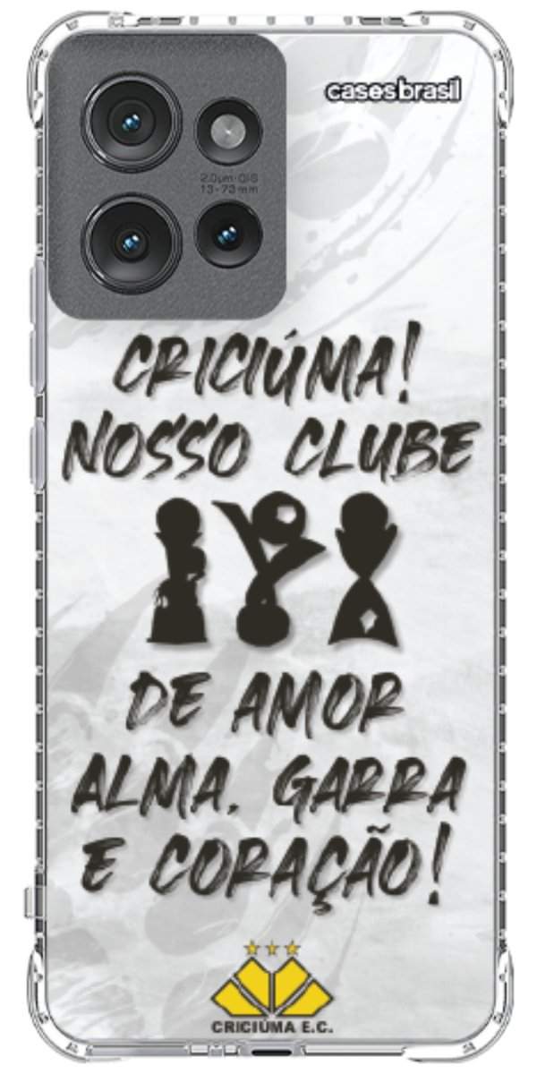 Capinha para Celular Crciúma Estampa Oficial 09