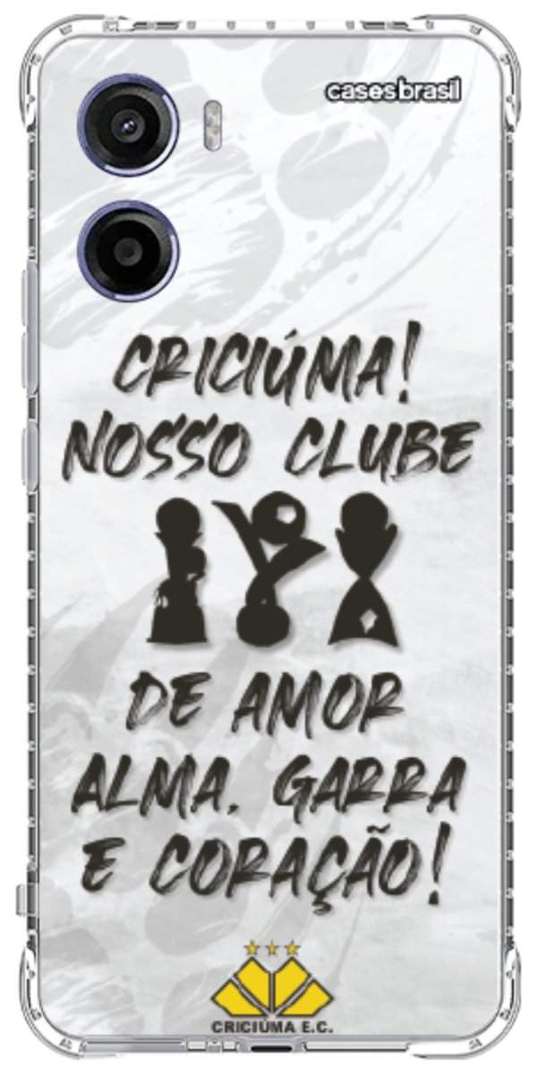 Capinha para Celular Crciúma Estampa Oficial 09