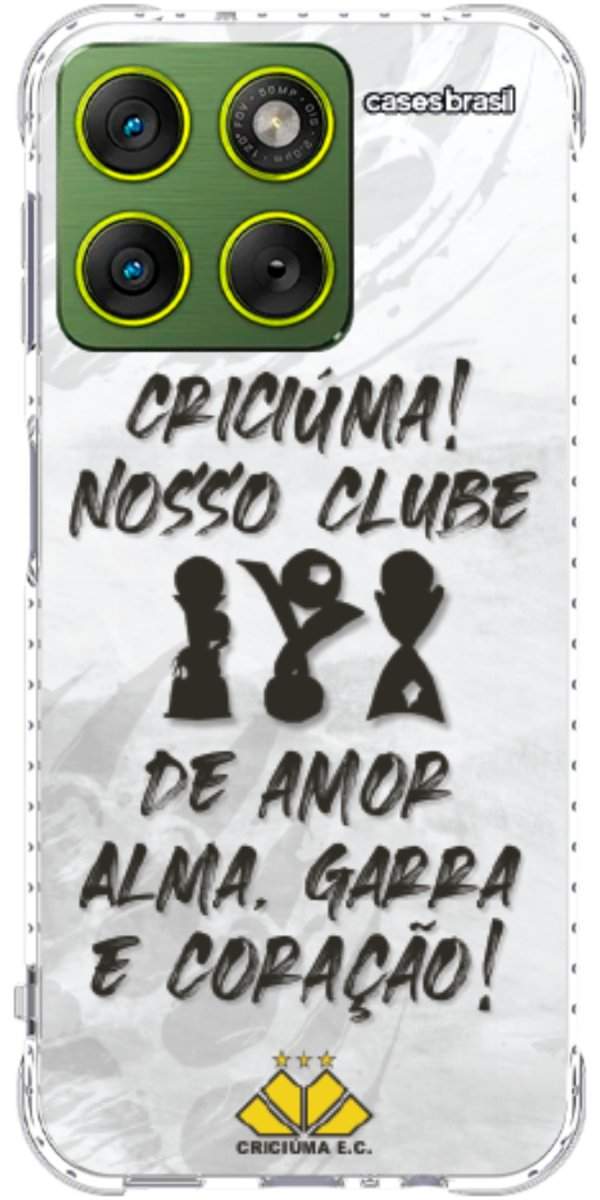 Capinha para Celular Crciúma Estampa Oficial 09