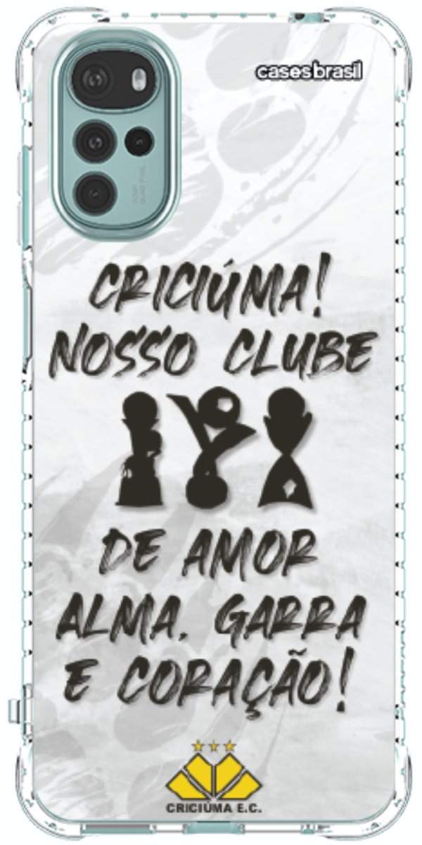 Capinha para Celular Crciúma Estampa Oficial 09