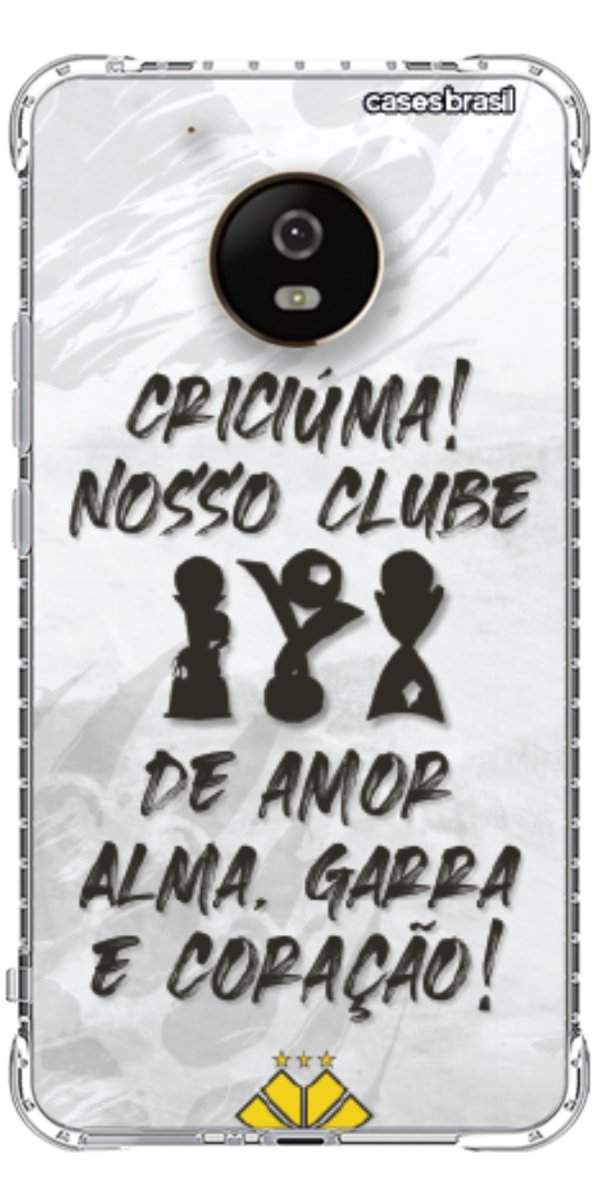 Capinha para Celular Crciúma Estampa Oficial 09