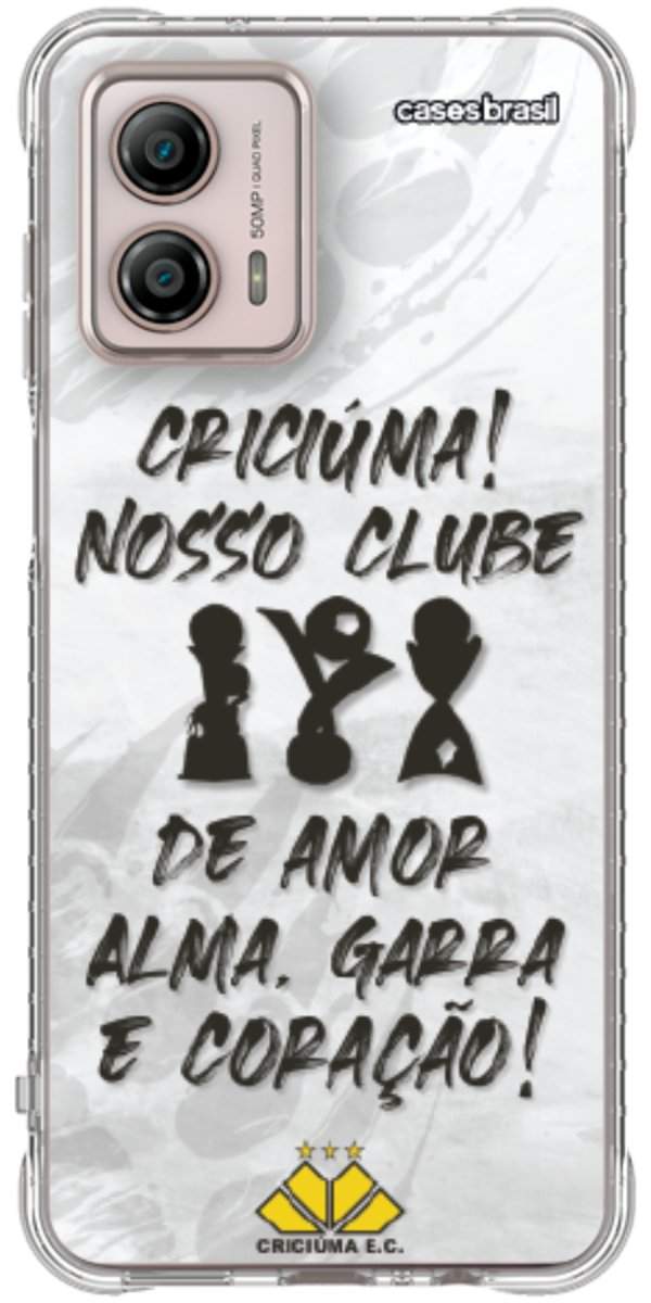 Capinha para Celular Crciúma Estampa Oficial 09