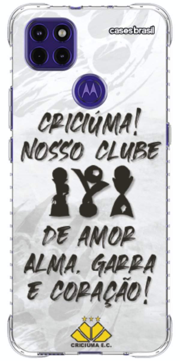 Capinha para Celular Crciúma Estampa Oficial 09