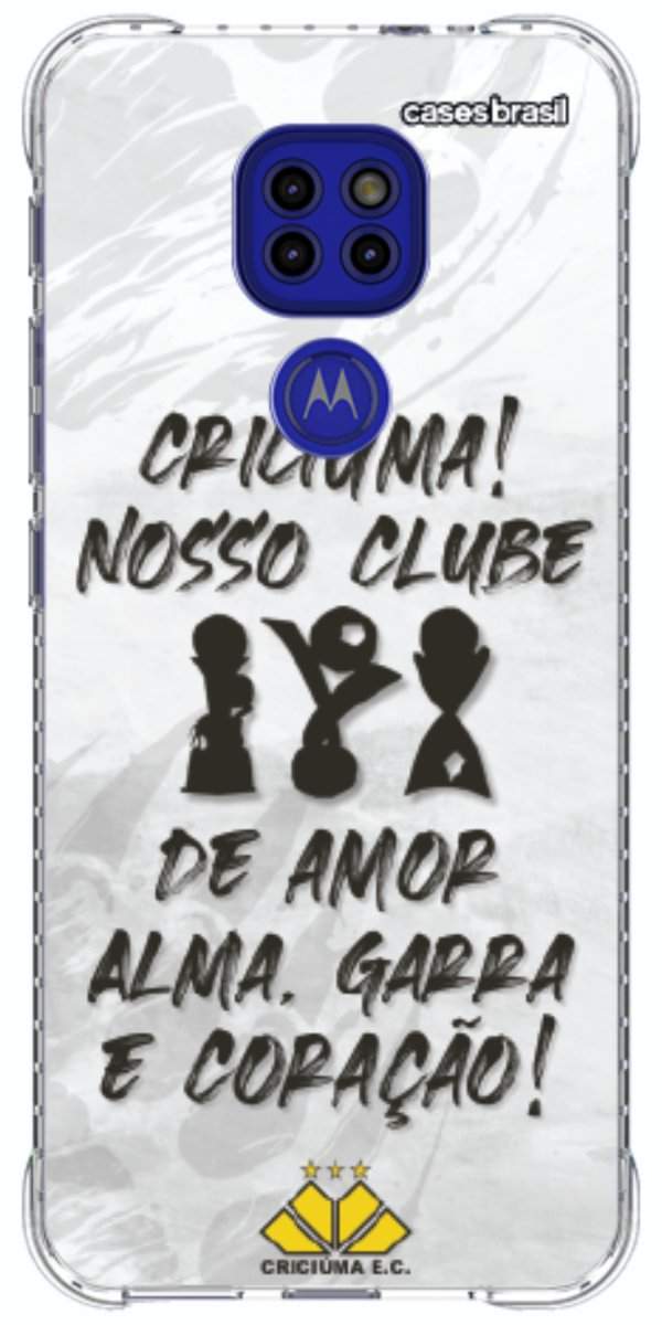 Capinha para Celular Crciúma Estampa Oficial 09