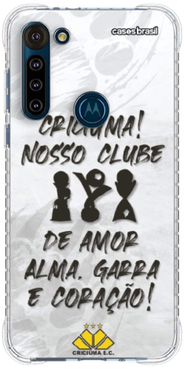 Capinha para Celular Crciúma Estampa Oficial 09