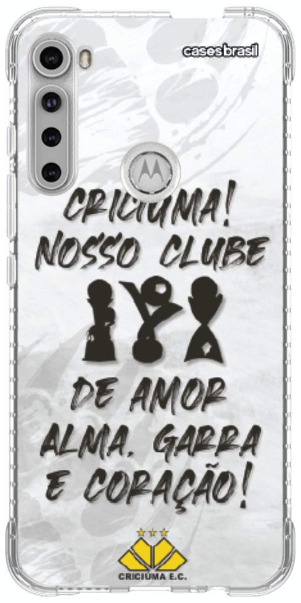 Capinha para Celular Crciúma Estampa Oficial 09