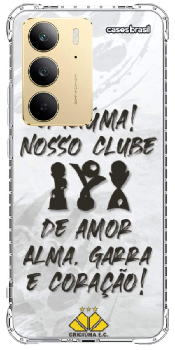 Capinha para Celular Crciúma Estampa Oficial 09