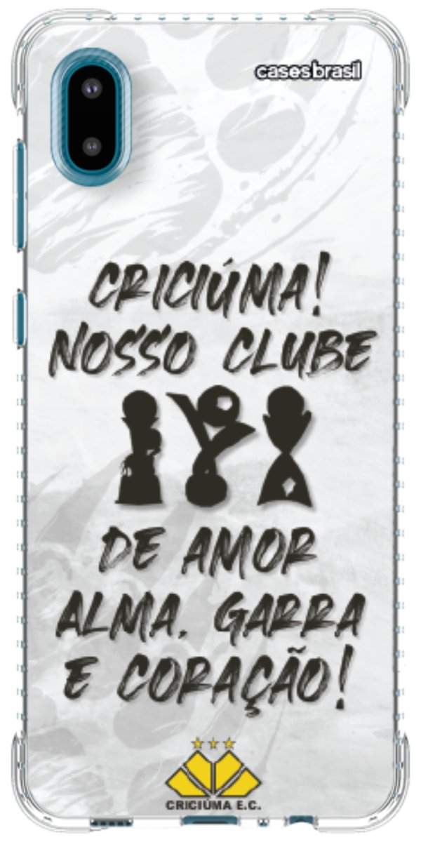 Capinha para Celular Crciúma Estampa Oficial 09