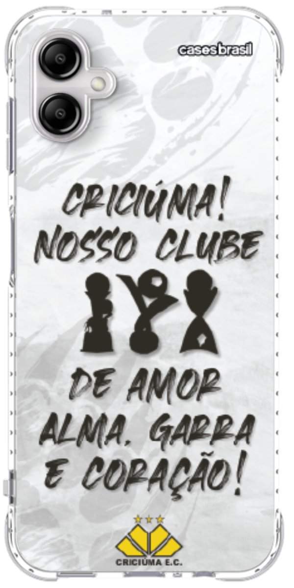 Capinha para Celular Crciúma Estampa Oficial 09