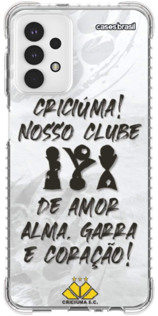 Capinha para Celular Crciúma Estampa Oficial 09