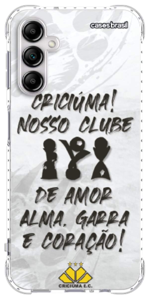 Capinha para Celular Crciúma Estampa Oficial 09