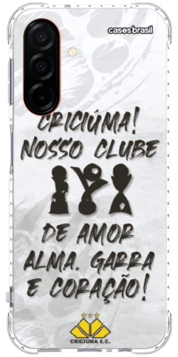 Capinha para Celular Crciúma Estampa Oficial 09