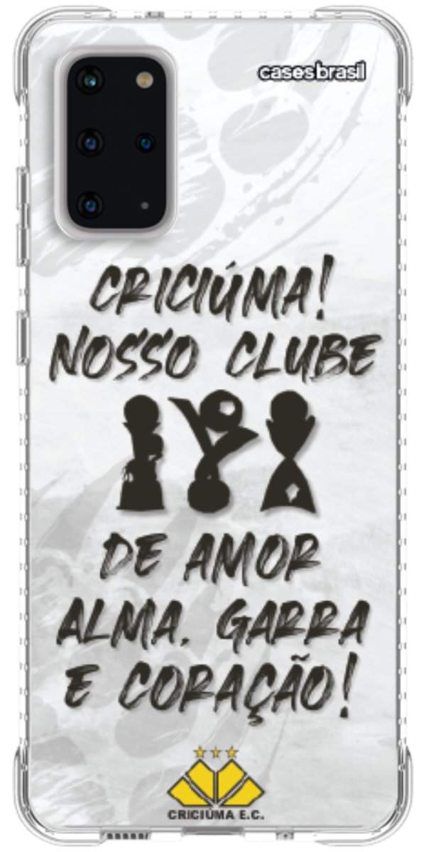 Capinha para Celular Crciúma Estampa Oficial 09