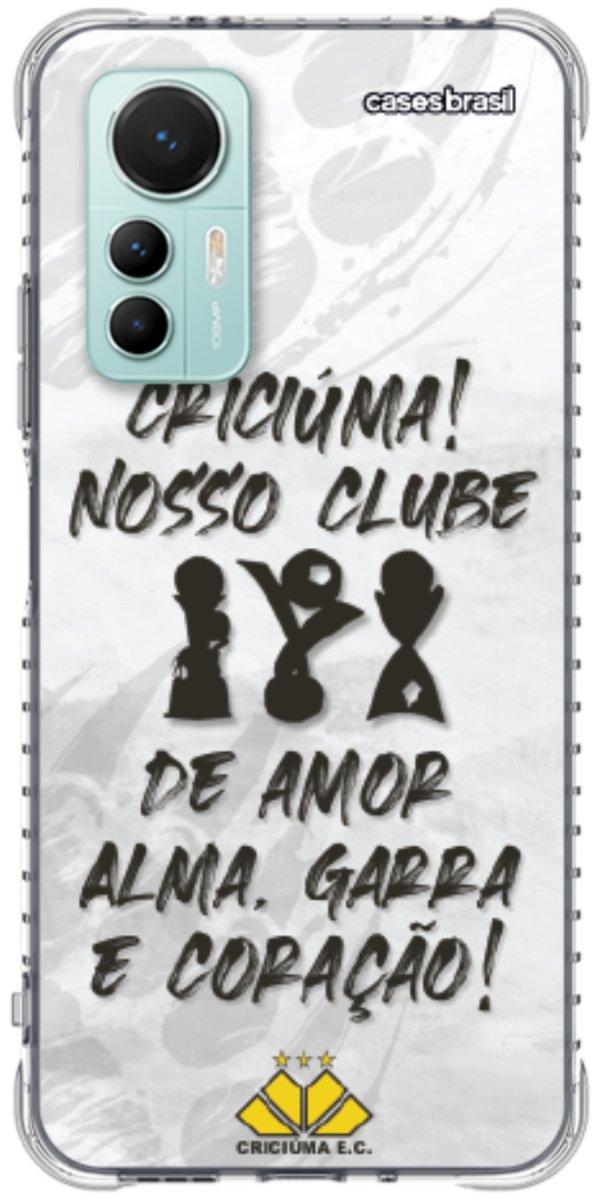 Capinha para Celular Crciúma Estampa Oficial 09