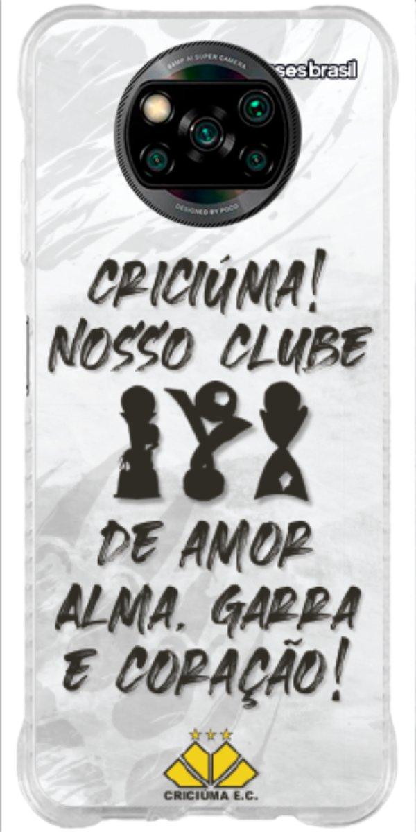 Capinha para Celular Crciúma Estampa Oficial 09