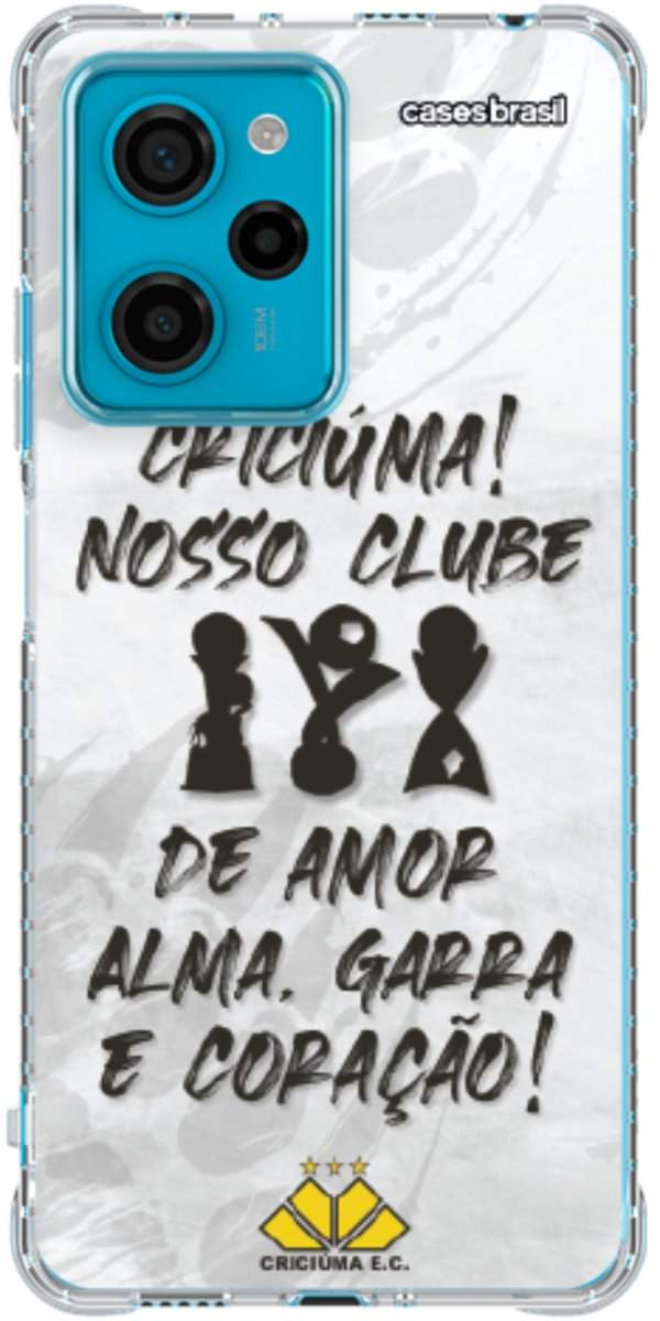 Capinha para Celular Crciúma Estampa Oficial 09