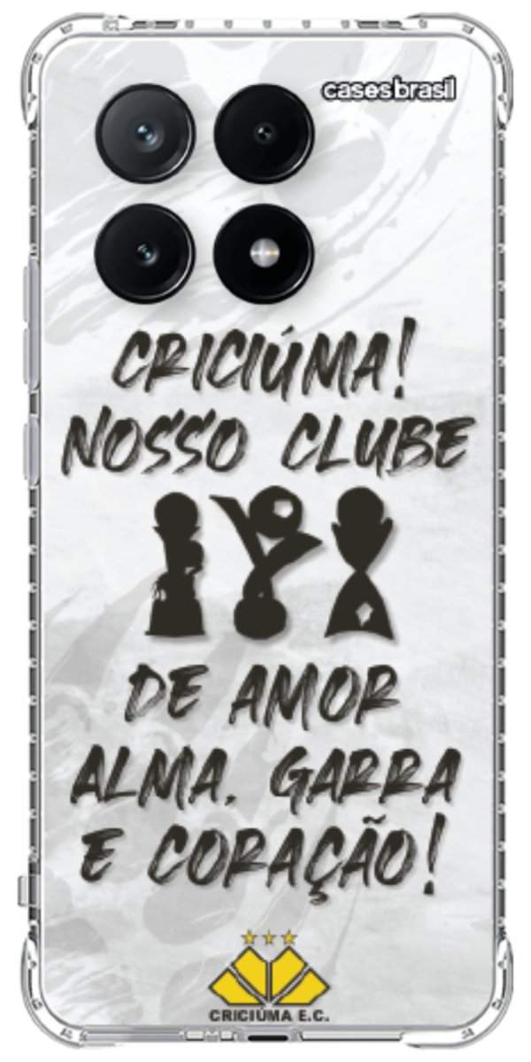 Capinha Criciúma E.C. Oficial — Estampa 09