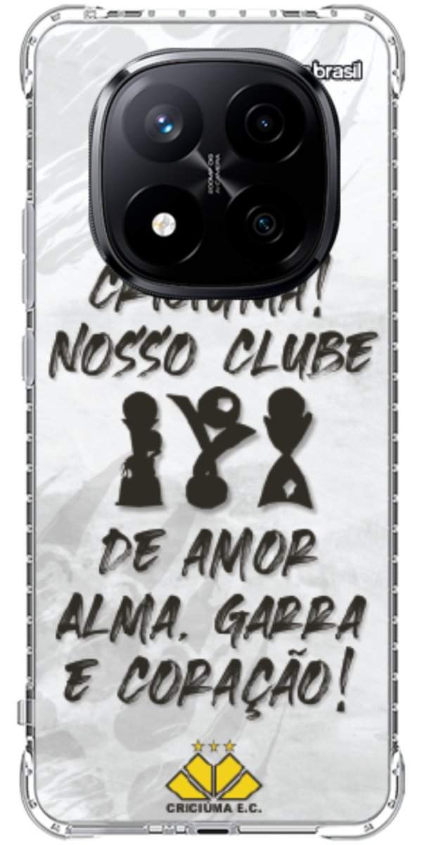 Capinha para Celular Crciúma Estampa Oficial 09