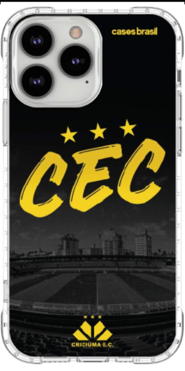 Capinha para Celular Criciúma Estampa Oficial 10