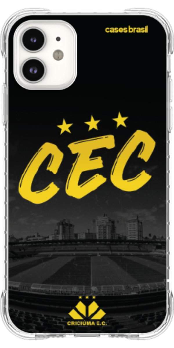 Capinha para Celular Criciúma Estampa Oficial 10