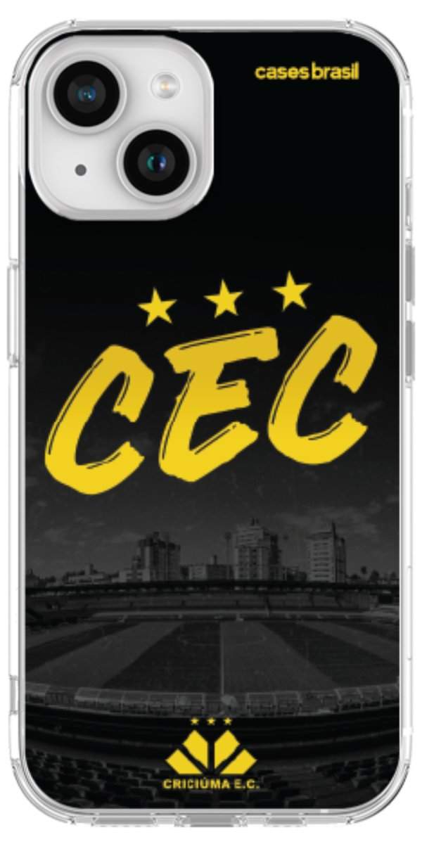 Capinha para Celular Criciúma Estampa Oficial 10