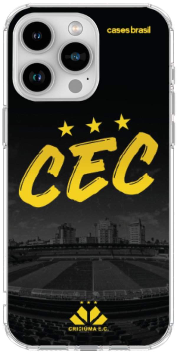 Capinha para Celular Criciúma Estampa Oficial 10
