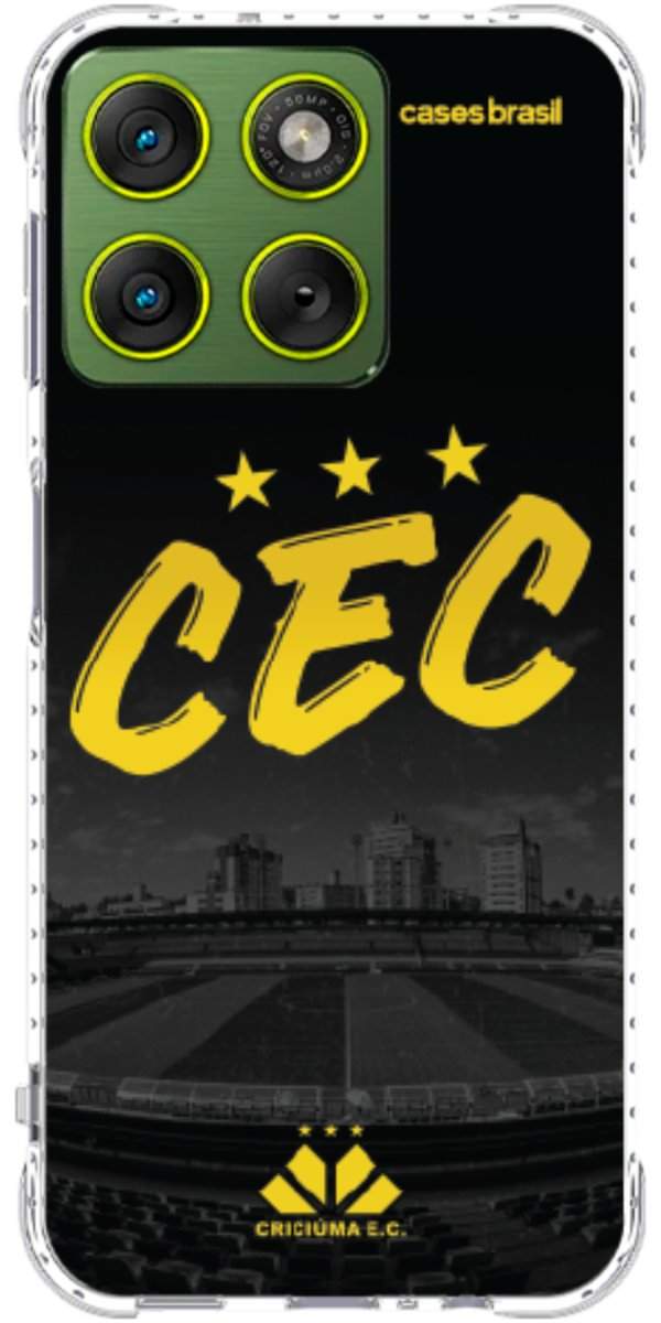 Capinha para Celular Criciúma Estampa Oficial 10
