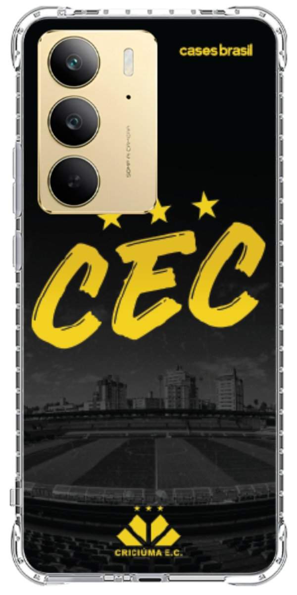 Capinha para Celular Criciúma Estampa Oficial 10