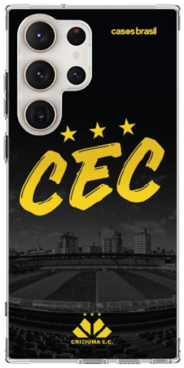 Capinha para Celular Criciúma Estampa Oficial 10