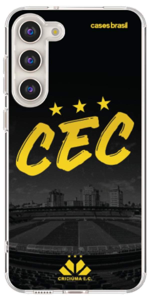 Capinha para Celular Criciúma Estampa Oficial 10