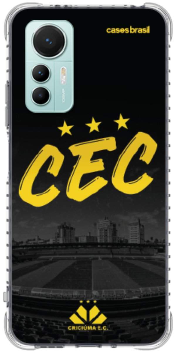 Capinha para Celular Criciúma Estampa Oficial 10