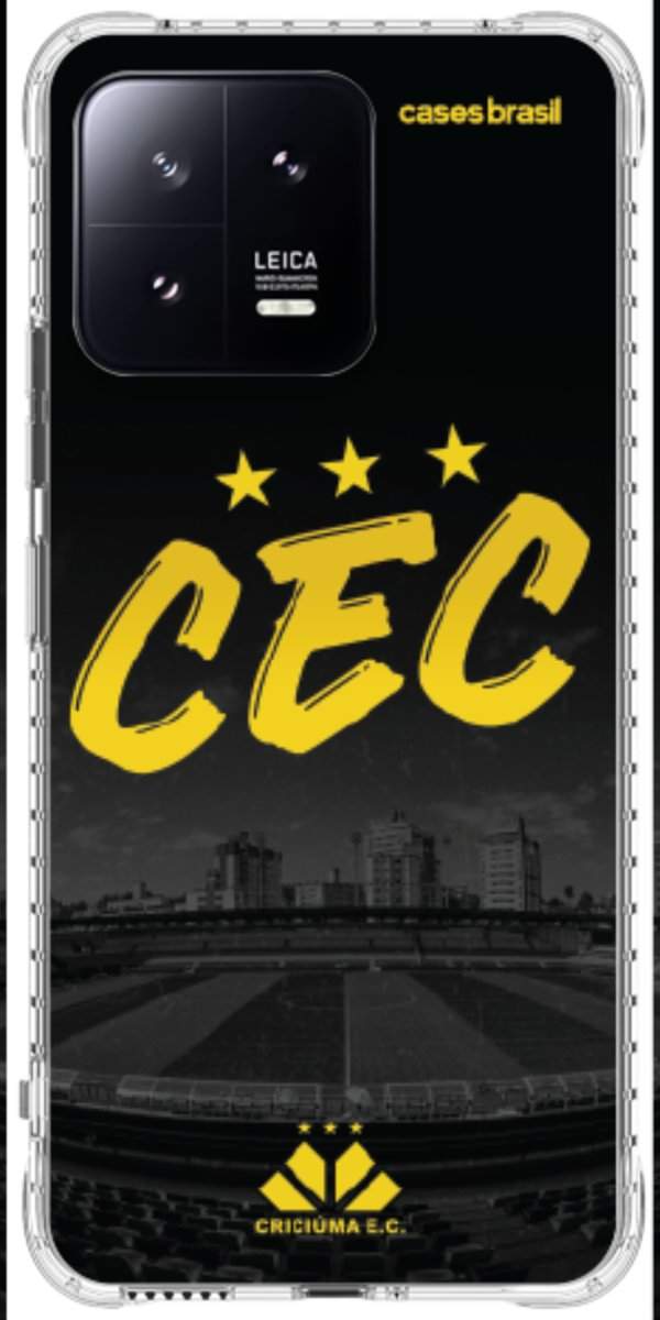 Capinha para Celular Criciúma Estampa Oficial 10