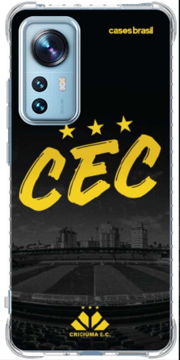 Capinha para Celular Criciúma Estampa Oficial 10