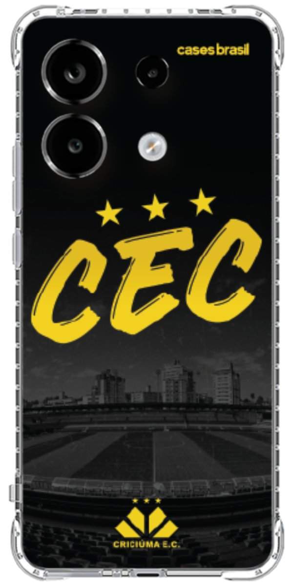 Capinha para Celular Criciúma Estampa Oficial 10