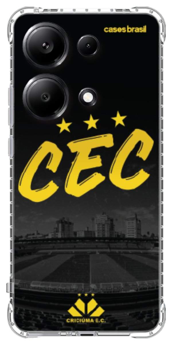 Capinha para Celular Criciúma Estampa Oficial 10