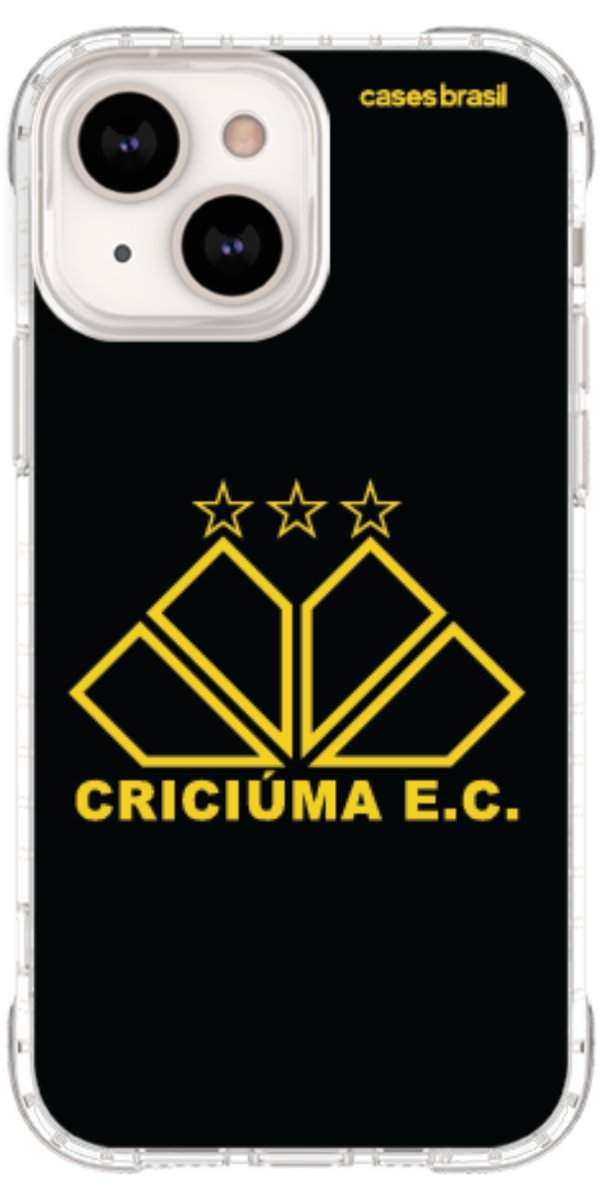 Capinha para celular Criciúma Estampa Oficial 12