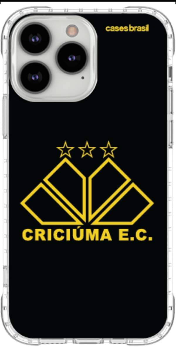 Capinha para celular Criciúma Estampa Oficial 12