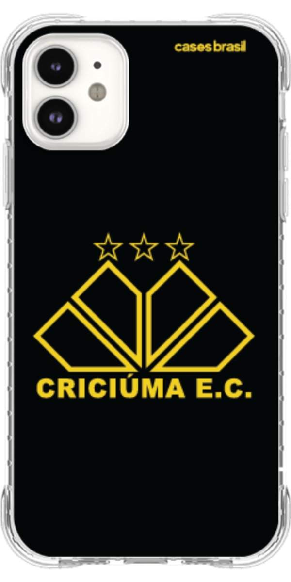 Capinha para celular Criciúma Estampa Oficial 12
