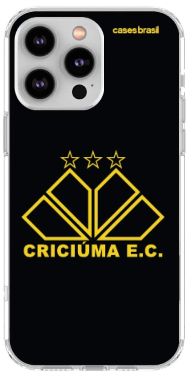 Capinha para celular Criciúma Estampa Oficial 12
