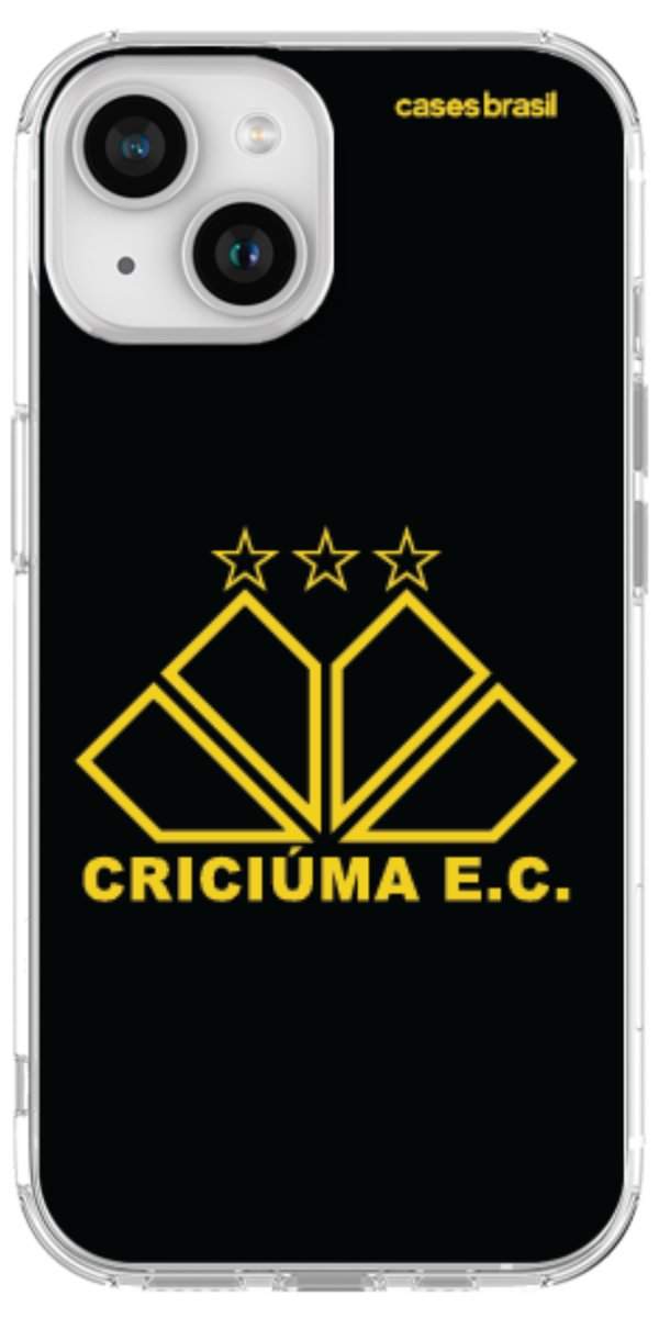 Capinha para celular Criciúma Estampa Oficial 12
