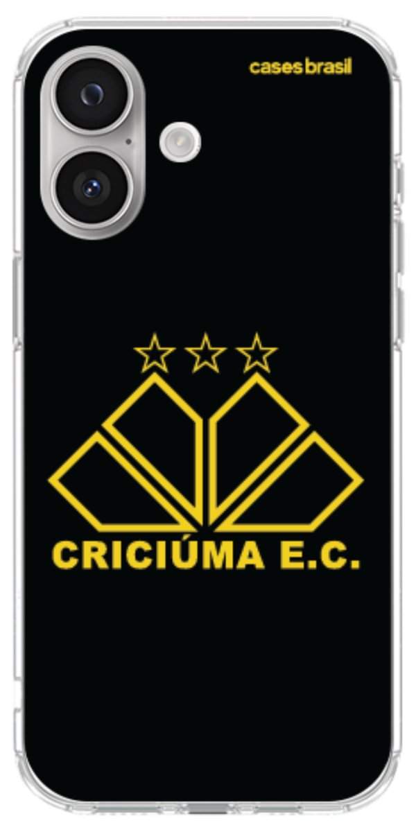 Capinha para celular Criciúma Estampa Oficial 12