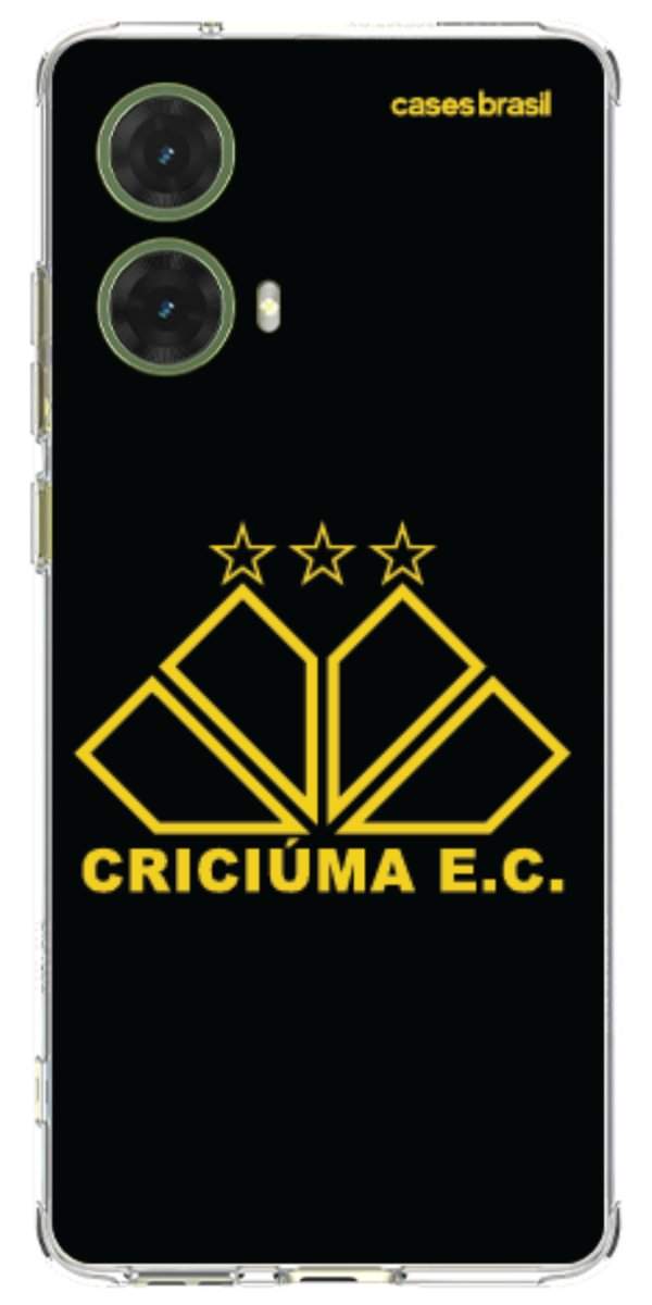 Capinha para celular Criciúma Estampa Oficial 12