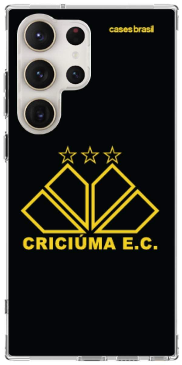 Capinha para celular Criciúma Estampa Oficial 12