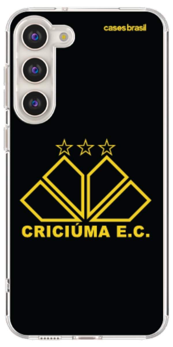 Capinha para celular Criciúma Estampa Oficial 12