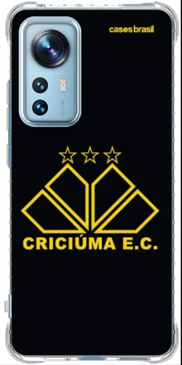 Capinha para celular Criciúma Estampa Oficial 12