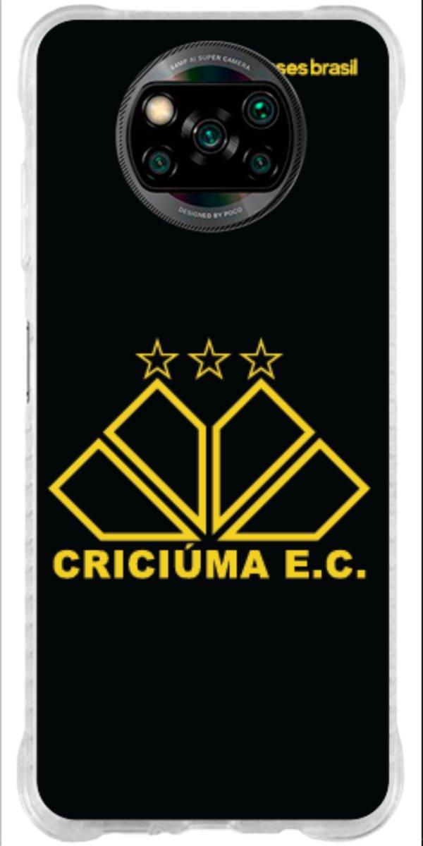 Capinha para celular Criciúma Estampa Oficial 12