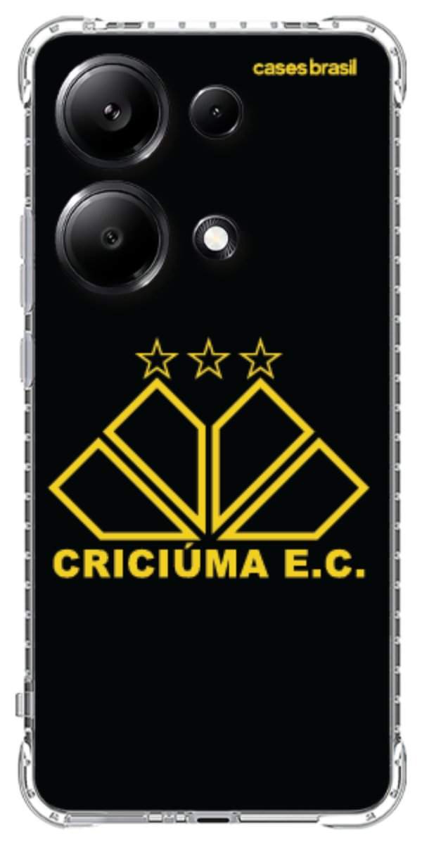 Capinha para celular Criciúma Estampa Oficial 12