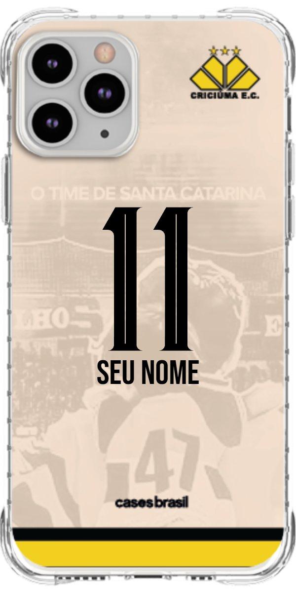 Capinha para celular Criciúma Estampa Oficial 13