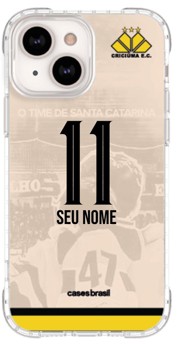 Capinha para celular Criciúma Estampa Oficial 13