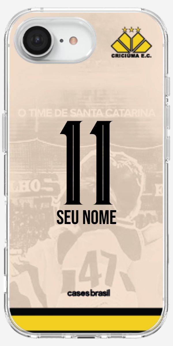 Capinha para celular Criciúma Estampa Oficial 13